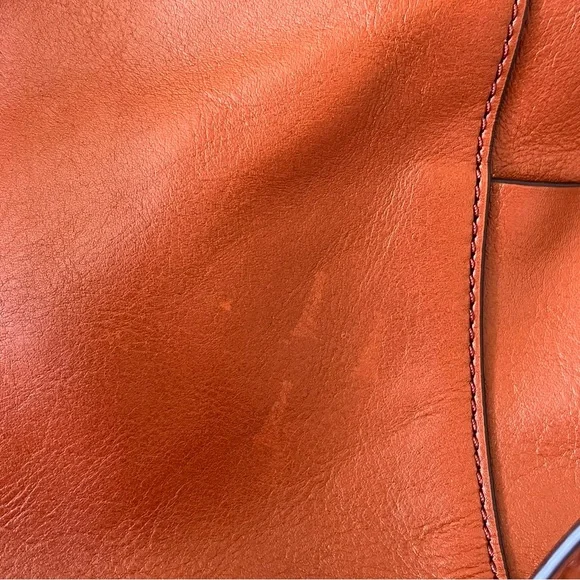 Vera Bradley Mesa Brown Big Sky Leather Backpack Bag - Picture 10 of 13